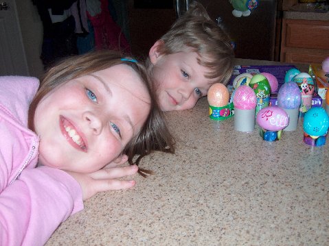 Reagan and Reilly egg colors